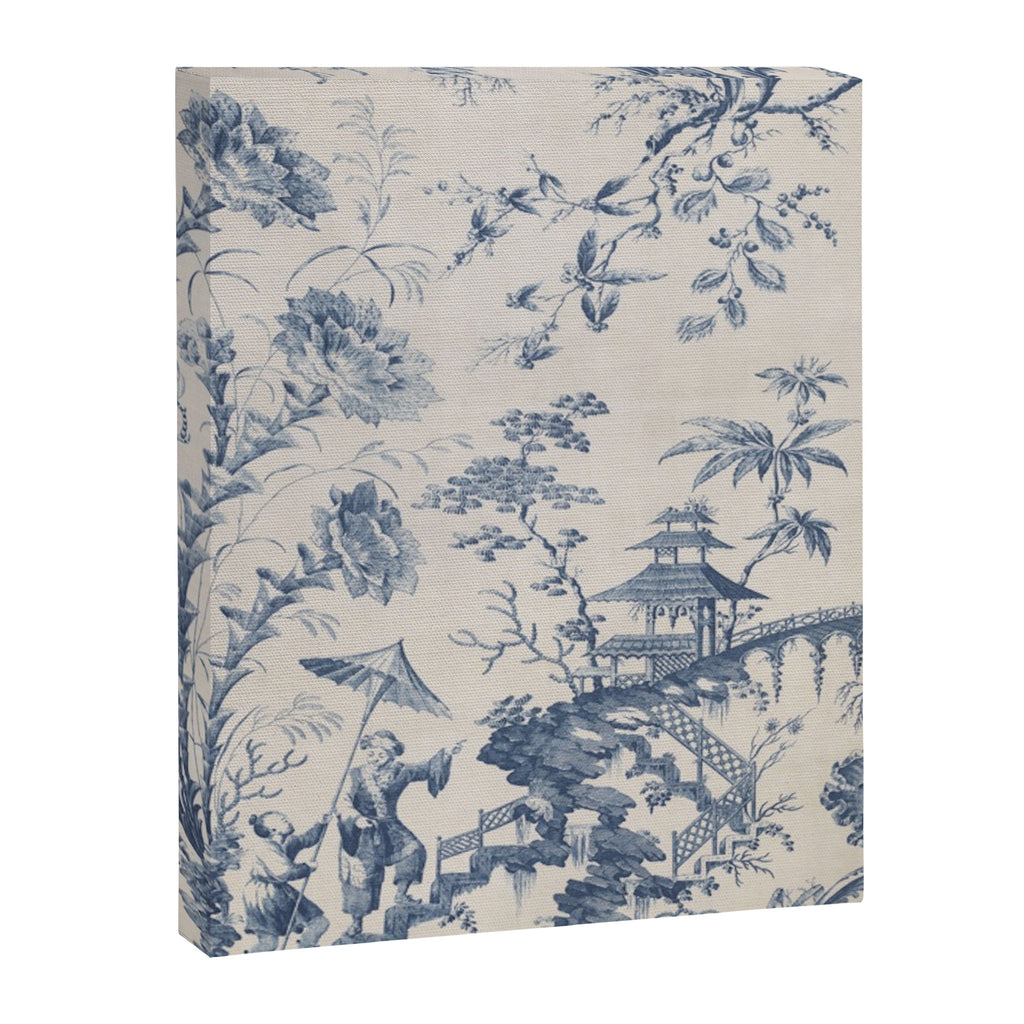 Jean Baptiste Pillement Chinoiserie Toile de Jouy Canvas Print Gallery Image 6