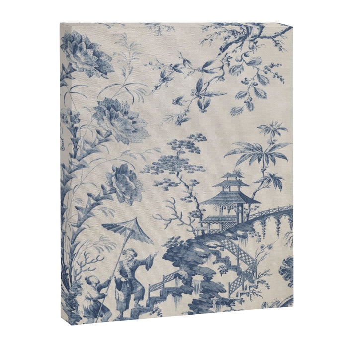 Jean Baptiste Pillement Chinoiserie Toile de Jouy Canvas Print Gallery Image 1