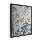 Jean Baptiste Pillement Chinoiserie Toile de Jouy Framed Canvas Print Gallery Image 2