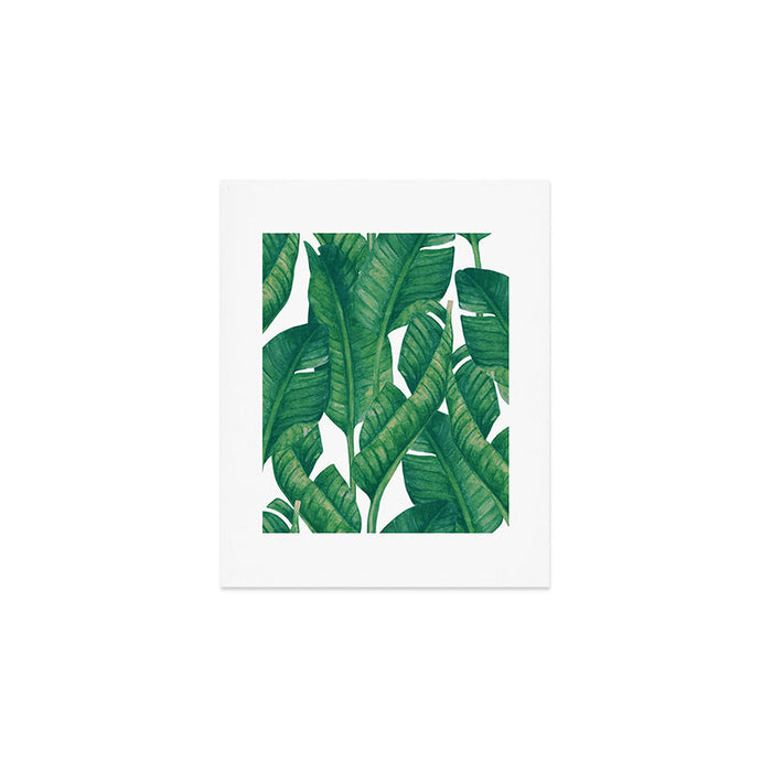 Jungle Leaves Tropical Botanical Art Print Gallery Image 1