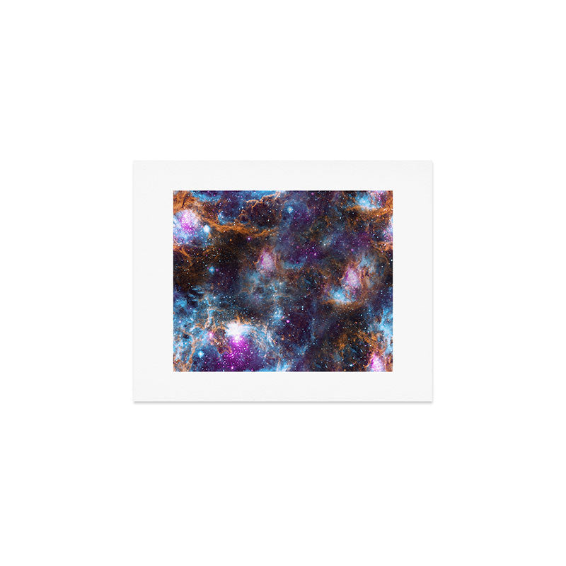 Magical Cosmic Stardust Nebula  Art Print Gallery Image 1