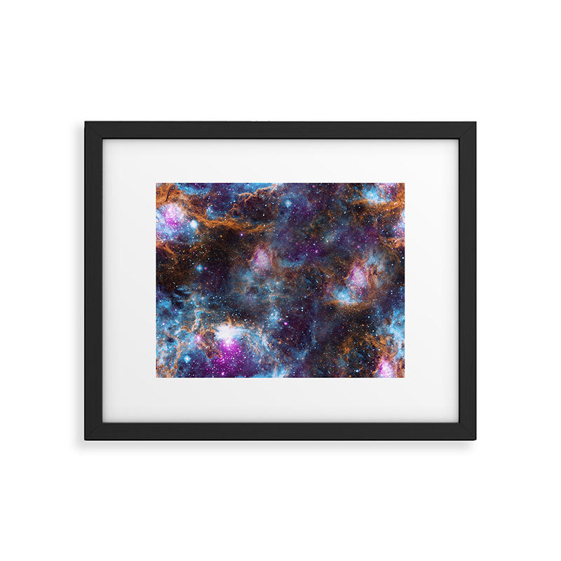 Magical Cosmic Stardust Nebula  Framed Art Print Gallery Image 5