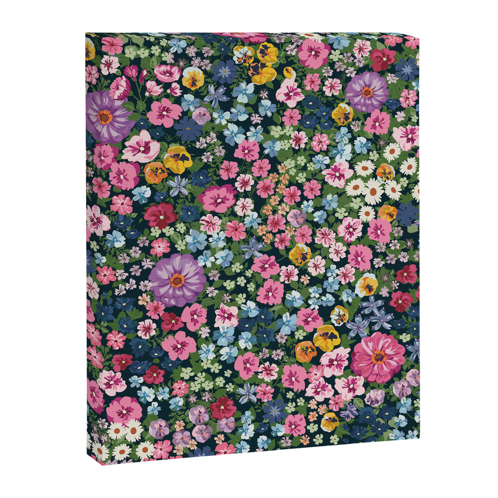Magical Meadow Boho Hippy Garden Floral Canvas Print Gallery Image 8