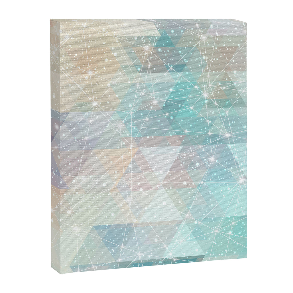 Magical Pastel Starry Constellation Sky Canvas Print Gallery Image 8