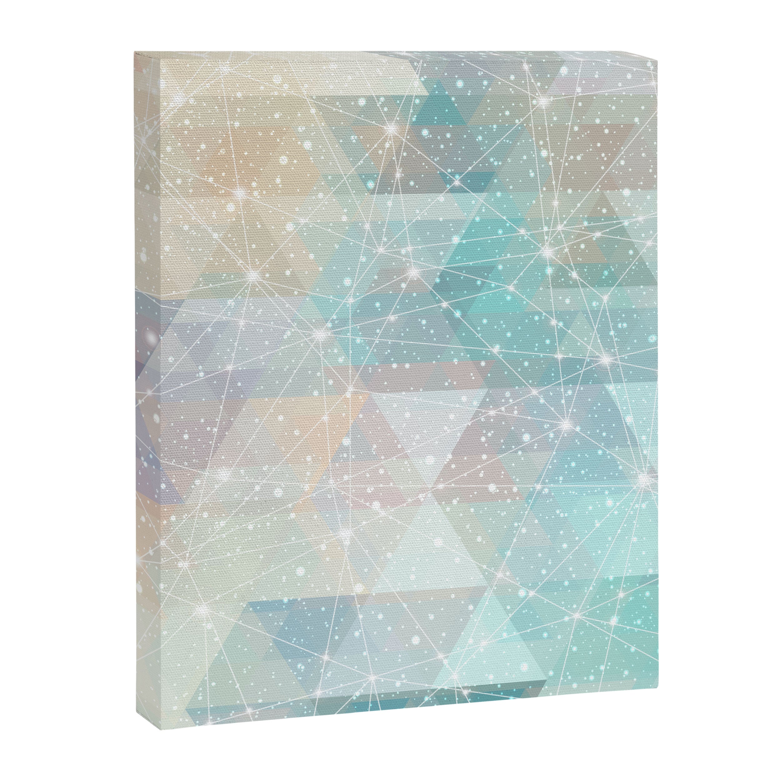 Magical Pastel Starry Constellation Sky Canvas Print Gallery Image 8