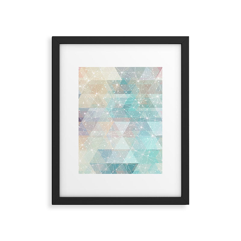 Magical Pastel Starry Constellation Sky Framed Art Print Gallery Image 6