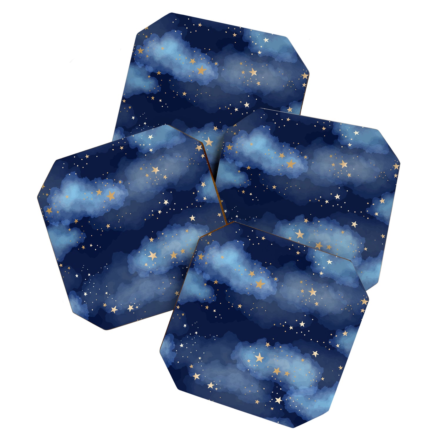 Magical Starry Night Sky  Coaster Gallery Image 1