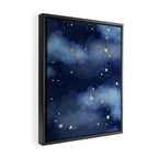Magical Starry Night Sky  Framed Canvas Print Gallery Image 2