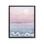 Magical Sunset Beach Framed Canvas Print Gallery Image 6
