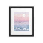 Magical Sunset Beach Framed Art Print Gallery Image 5