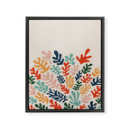 Matisse Colorful Cut Outs Mid Century Modern Art Framed Canvas Print Gallery Image 6