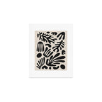 Matisse Cut Outs Ecru Beige Black Mid Century Modern Art Art Print Gallery Image 1