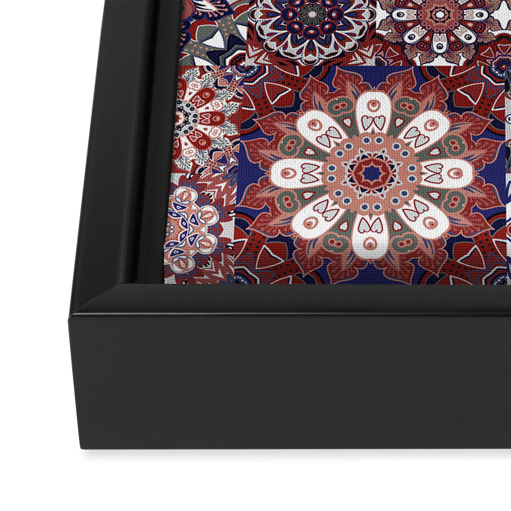 Mediterranean Decorative Tile Print XVIII Framed Canvas Print Gallery Image 3