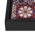 Mediterranean Decorative Tile Print XVIII Framed Canvas Print Gallery Image 3