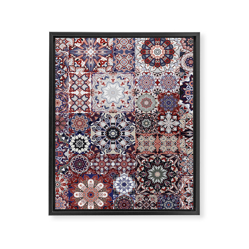 Mediterranean Decorative Tile Print XVIII Framed Canvas Print Gallery Image 8
