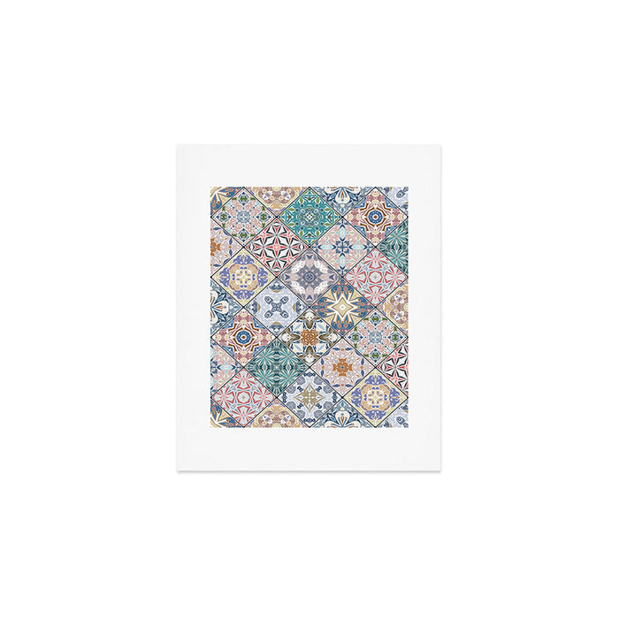 Mediterranean Decorative Tile Print XVI Art Print Gallery Image 1