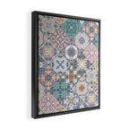 Mediterranean Decorative Tile Print XVI Framed Canvas Print Gallery Image 2