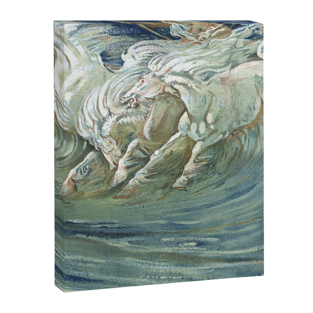 Neptune's Horses by Walter Crane Canvas Print Gallery Image 6
