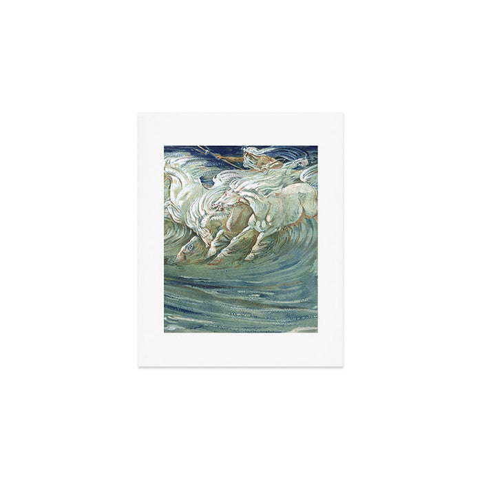 Neptune's Horses by Walter Crane Art Print Gallery Image 1
