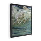 Neptune's Horses by Walter Crane Framed Canvas Print Gallery Image 2