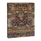 Ornate Antique Persian Kashmar Canvas Print Gallery Image 6