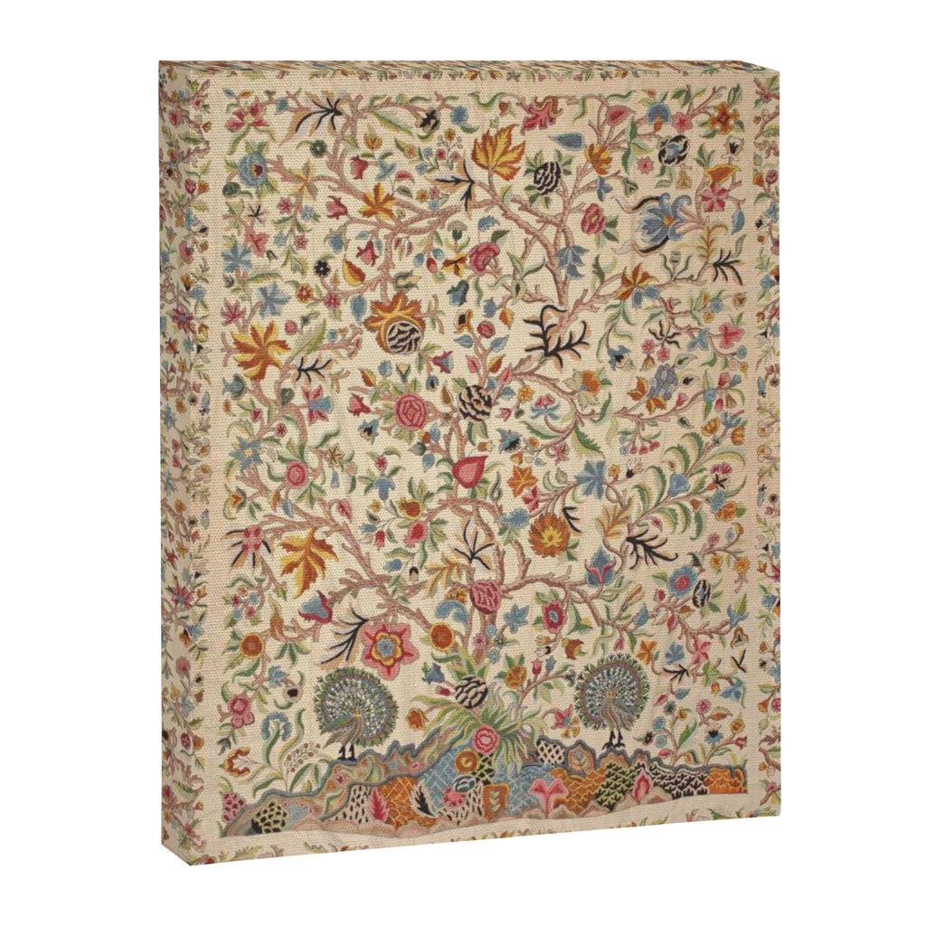 Ornate Kashmir Crewelwork Indian Palampore  Canvas Print Gallery Image 6