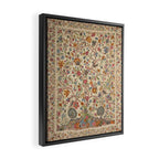 Ornate Kashmir Crewelwork Indian Palampore  Framed Canvas Print Gallery Image 2