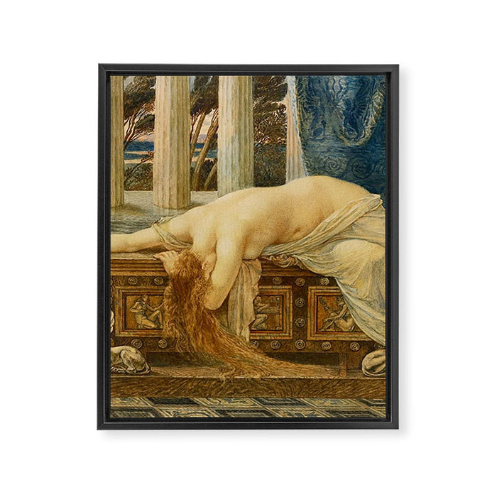 Pandora by Walter Crane Framed Canvas Print Gallery Image 1
