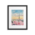 Parisian Peonies at Sunset Framed Art Print Gallery Image 5