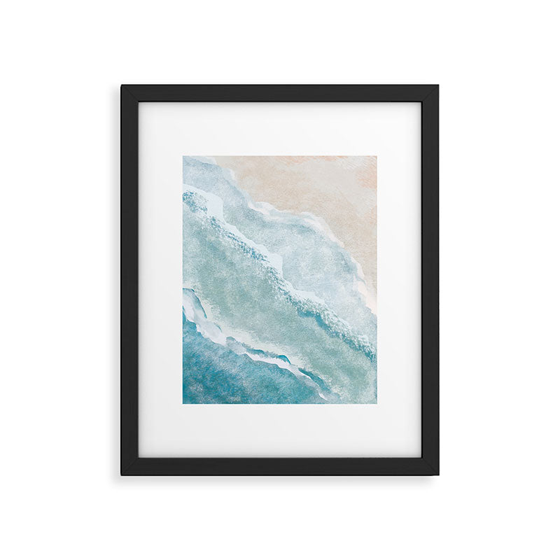 Peaceful Ocean Waves Framed Art Print Gallery Image 5