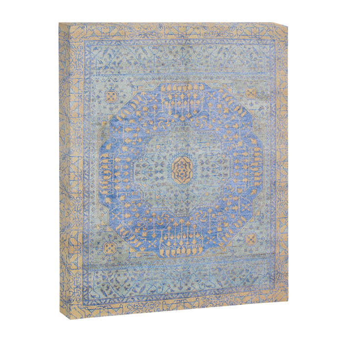 Powder Blue Lemon Antique Persian Mamluk Canvas Print Gallery Image 1