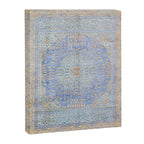Powder Blue Lemon Antique Persian Mamluk Canvas Print Gallery Image 6