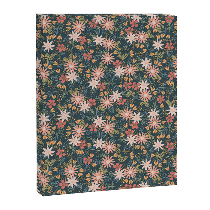 Retro Boho Oasis Tropical Ditsy Floral Canvas Print Gallery Image 1