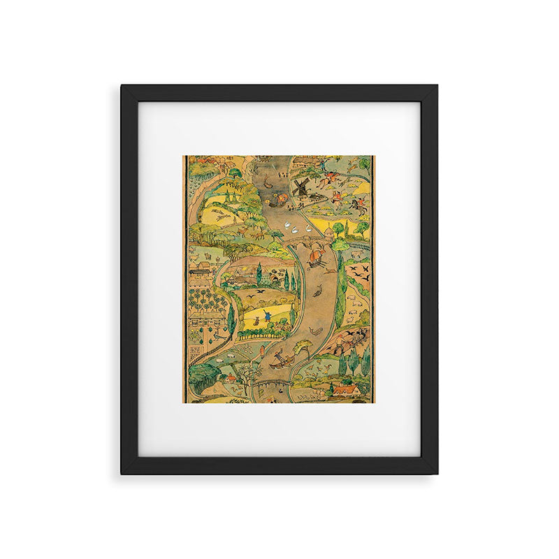 River by CFA Charles Voysey Framed Art Print Gallery Image 5