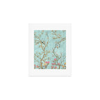 Romantic Chinoiserie Aqua Zen Garden Art Print Gallery Image 1