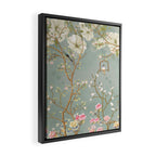 Romantic Chinoiserie Pearl Garden Framed Canvas Print Gallery Image 2