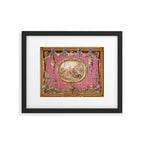 Romantic Venus French Louis XIV Tapestry by Francois Boucher Framed Art Print Gallery Image 5