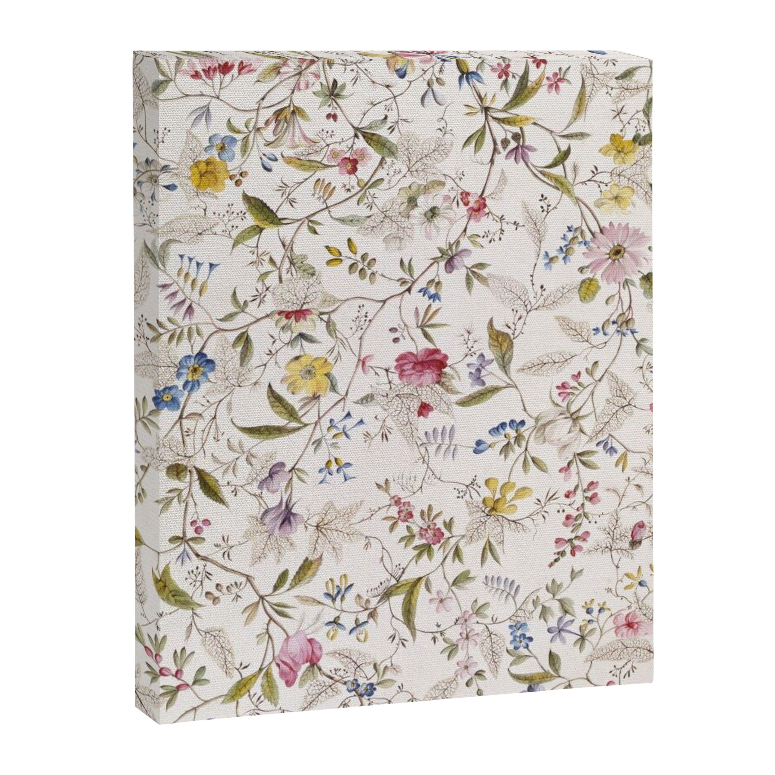 Romantic Wildflower Design 1788 William Kilburn Canvas Print Gallery Image 6