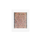 Rose Petag Tabriz Antique Persian Art Print Gallery Image 1