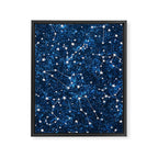 Starry Night Sky Cosmic Constellations Framed Canvas Print Gallery Image 8