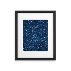 Starry Night Sky Cosmic Constellations Framed Art Print Gallery Image 6