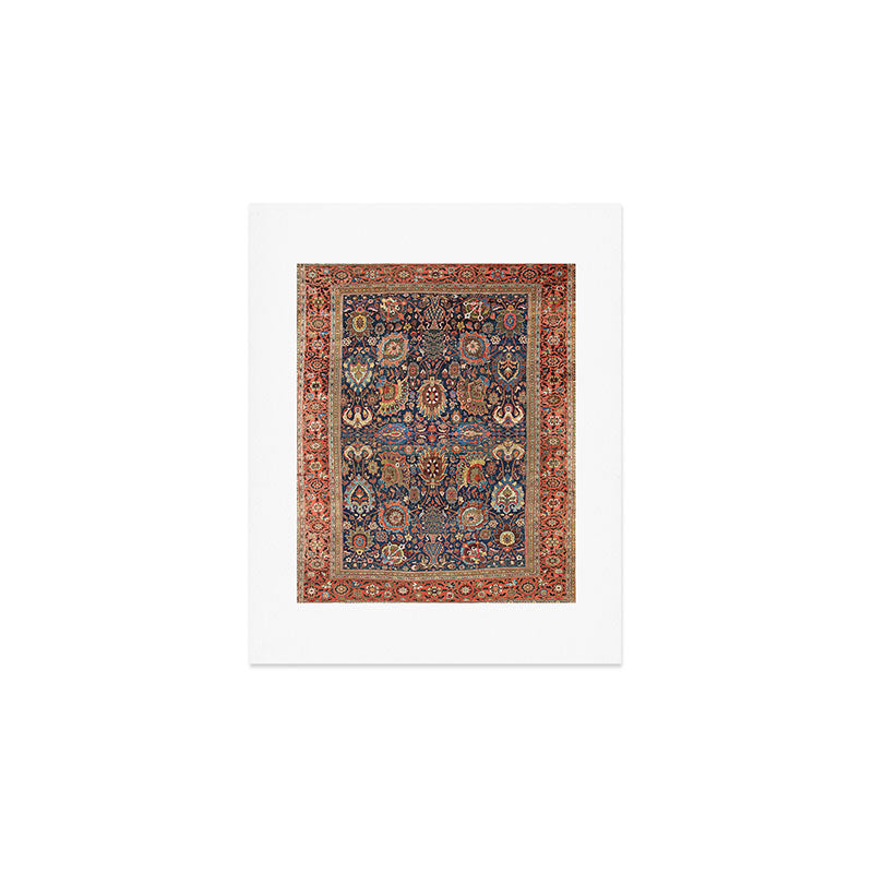 Sultanabad Antique Persian Art Print Gallery Image 1