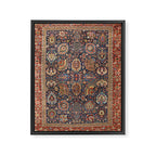 Sultanabad Antique Persian Framed Canvas Print Gallery Image 6