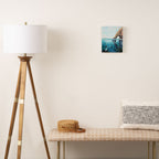 Surreal Ocean Dream 'Fairy Girl and the Shark' Canvas Print Gallery Image 2