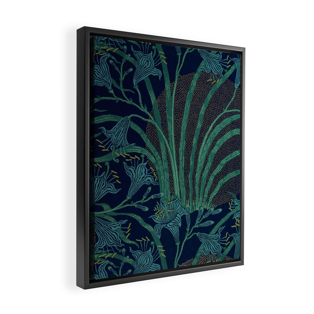 The Day Lily by Walter Crane Framed Canvas Print Gallery Image 2