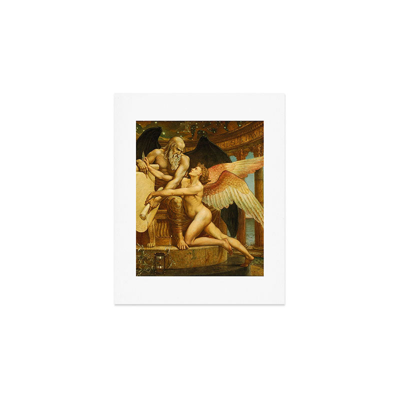 The Roll of Fate by Walter Crane Art Print Gallery Image 1