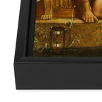 The Roll of Fate by Walter Crane Framed Canvas Print Gallery Image 3