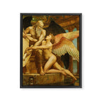 The Roll of Fate by Walter Crane Framed Canvas Print Gallery Image 8