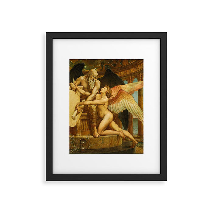 The Roll of Fate by Walter Crane Framed Art Print Gallery Image 1