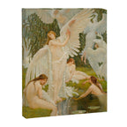 The Swan Maidens by Walter Crane Canvas Print Gallery Image 6